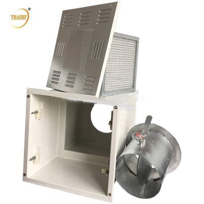 China 1000 CLASS Terminal HEPA Filter Air Duct Filter Box For Clean Room for sale