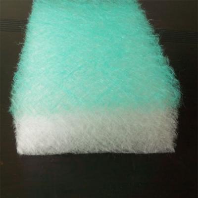 China 50mm 60mm Paint Booth Air Filter 5um Filter Glass Fiber for sale