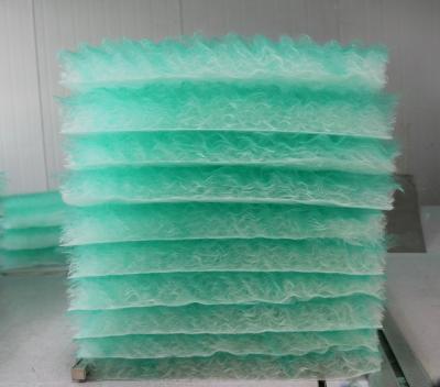 Chine La fibre de verre de G2 G3 G4 a senti le filtre à air de cabine de peinture de jet de médias pour la pièce de peinture à vendre