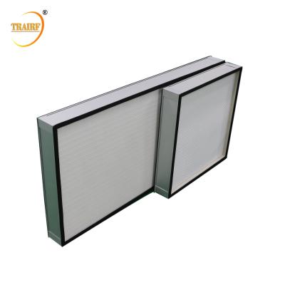 China HVAC System HEPA Filter Panel Air Filter H14 For Commercial Filtration System for sale