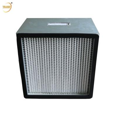 China Terminal H13 Glass Fiber High Efficiency Operating Room HEPA Filter for sale