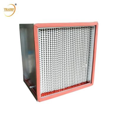 China Clean Room Filtration Systems High Temperature HEPA Filter 220Pa for sale