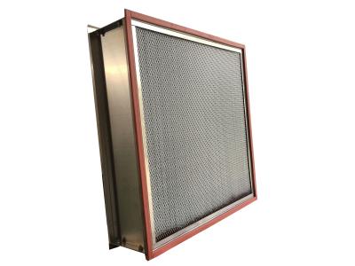 China Galvanized 0.3um High Temperature HEPA Filter For Oven Equipment for sale