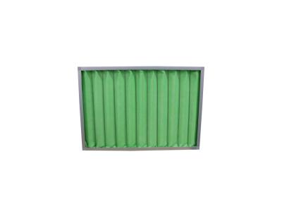 China Aluminum Alloy Frame G4 Pleated HVAC Air Filter For Ventilation System for sale