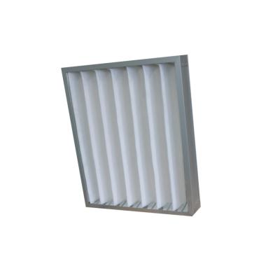 China 5um Aluminum Alloy Frame Pre Air Filter Ventilation System Square Shape for sale
