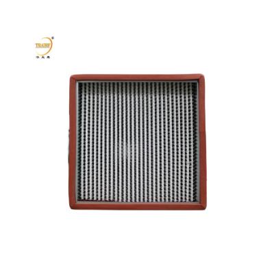China Industry High Temperature HEPA Filter Deep Pleated Heat Resistant for Oven Equipment for sale