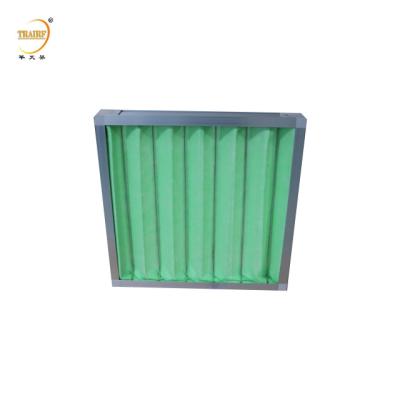 China Washable Industry G4 Panel Medium Efficiency Pre Air Filter For HVAC Dust Collector for sale
