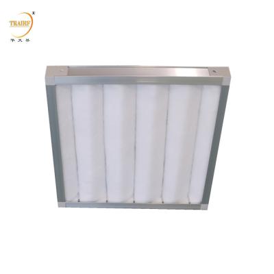China G4 Synthetic Fiber Efficiency Washable Pleated Panel Air Filters Pre Filter for sale
