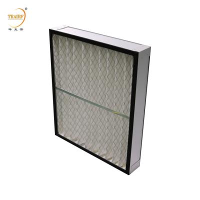 China Rejilla de filtro de polvo de prefiltro / Rejilla de filtro de pliegue lavable / Medios de filtro de panel en venta