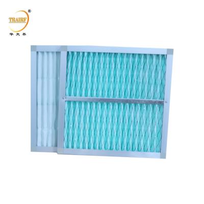 China High Humidity Ventilation And Air Conditioning System Pleat Medium Air Filter for sale