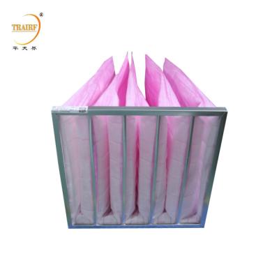 China Industrial Air Filter Ahu Bag Filter Pocket Air Filters for HVAC System for sale