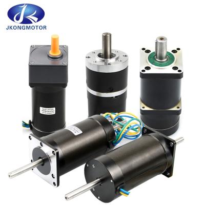 China Jkongmotor High Power DC Motor Brushless Micro BLDC Worm Gear Electric Car Motor with Planetary Gearbox for Sliding Gate en venta