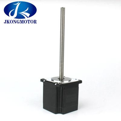 China High Torque 3.1N M 1.8° Nema 23 Stepper Motor With Linear Actuator Screw Rod for sale
