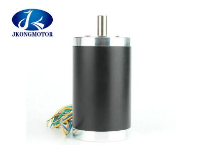 China high voltage 80mm Round Brushless DC Electric Motor 3000RPM 110W - 440W With 120 Degree Electrical Angle Single Shaft for sale