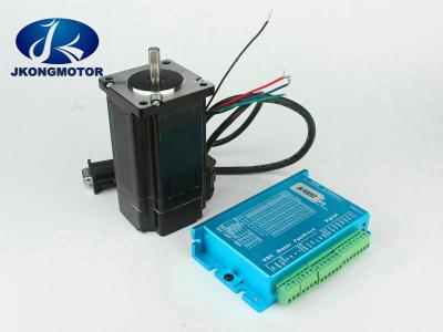 China High Torque Nema24 2phase servo Stepper Motor 3.1N.M 4A 4-wire, Stepper Motor Driver Kit CE ROHS Approved for sale