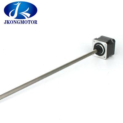 China 1.8 42mm 2 Phase Lead Screw Nema 17 Stepper Motor With Linear Actuation for sale