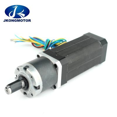 China nema 17  6.3a 12 volt electric motors with gear reduction class b insulation for sale
