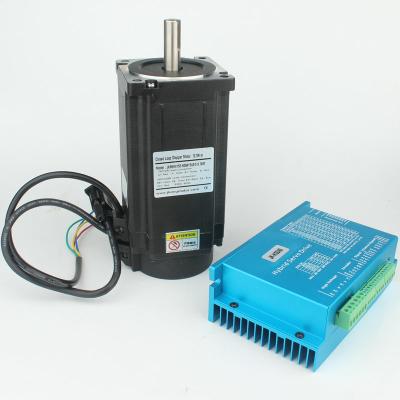 China 4 servo motor do Nema 34 altos do torque 4.5NM das ligações para a máquina de trituração à venda