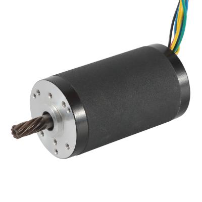 China 3phase 24v 0.24N.M 35w 42mm Shaft Low Rpm Pwm  Brushless Motor for sale
