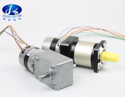 China 57mm DC Planetary Gearbox Motor 24V 3300rpm  With Ratio 1:100 for sale