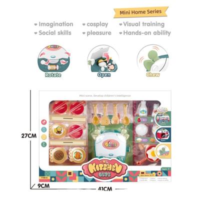 China Children's Toys Factory Direct Sales Cutlery Rack For Table Children Kitchen Rice Cooker Game Room Toy for sale