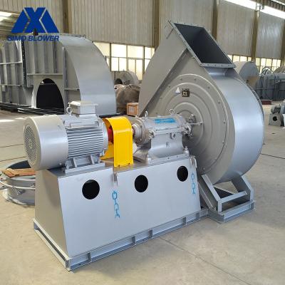 China Coupling Driven Centrifugal Flow Fan Anti Wear Large Centrifugal Blower for sale