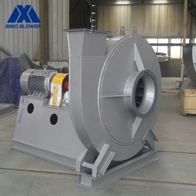 China SIMO Centrifugal Boiler Id Fan Induced Draft Blower For Cement Industry for sale
