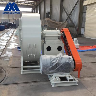 China Anti Abrasive High Air Flow Power Plant Fan Industrial Centrifugal Blower for sale