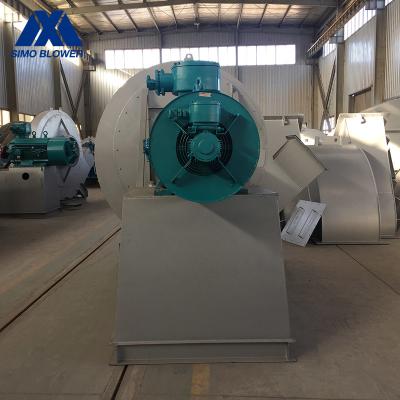 China Fan delantera del centrífugo del extractor del aire de la fan del cemento de la metalurgia de SWSI en venta