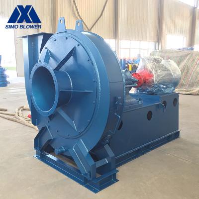 China Carbon Steel Large Air Flow 22kw Blower Centrifugal Fan for sale