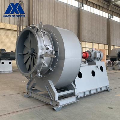 China 10KV Coupling Driving ABB Exhaust Fan Centrifugal Type for sale