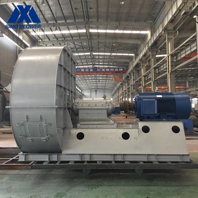 China Coupling Driving Type Smoke Exhaust Boiler Induced Draft Blower Machine for sale