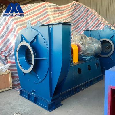 China ISO9001 Industrial High Pressure Centrifugal Fan Flue Gas Blower For Metal Industries for sale