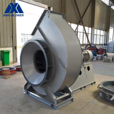 China Thermal Power Duct Flange System 8687pa Industrial Centrifugal Extractor Fan for sale