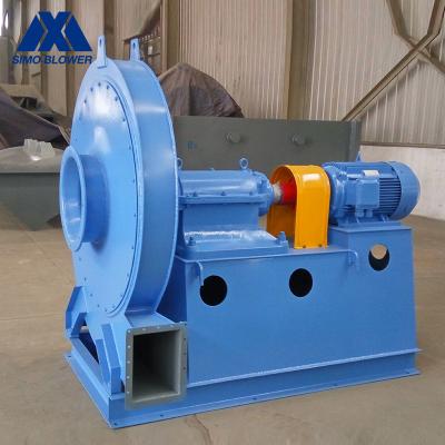 China 273m3/H Cement Fan Mill Corrosive Gas Delivery Air Inlet Blade Centrifugal Fan for sale