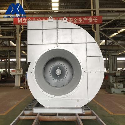 Chine Accouplement conduisant la machine d'agglomération de basse pression de ventilateur de l'acier inoxydable 810000m3/H à vendre