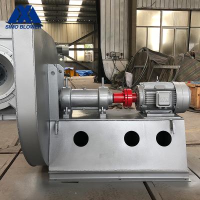 China Q235 V-Belt Driven High Temperature Kilns Cooling Centrifugal Flow Fan Blower for sale