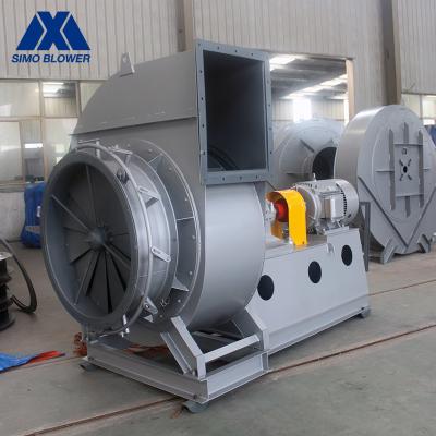 China Alloy Steel Double Suction Medium Pressure Drying Industrial Centrifugal Fans for sale