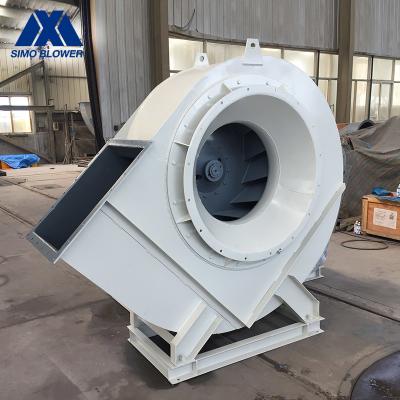 China V-Belt Driven High Temperature Material Handling Blower Centrifugal Fan for sale