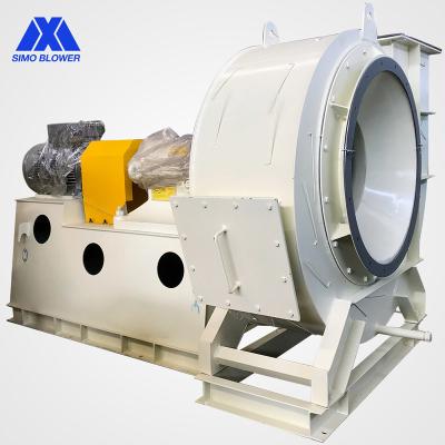 China Alloy Steel Double Inlet Wear Resistant Brick Kiln Centrifugal Ventilation Fans for sale