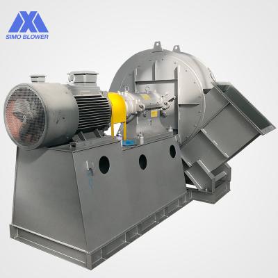 China Large Capacity Backward Curved Induced Draught Centrifugal Boiler Fan for sale