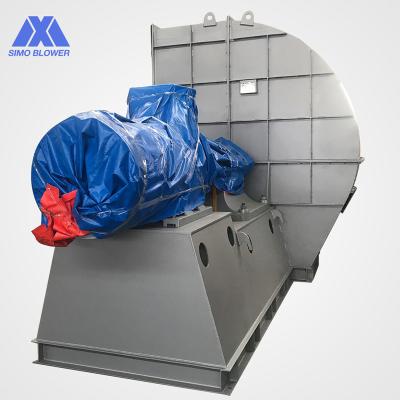 China Q345 Coupling Driven Antiwear Metallurgy Industrial Centrifugal Blower for sale