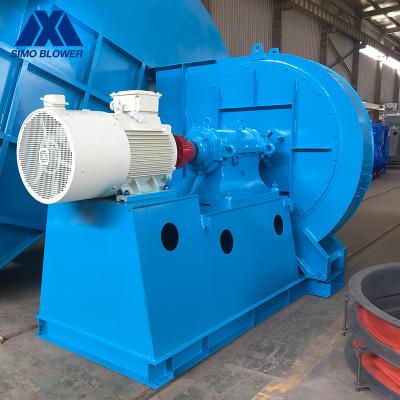 China Carbon Steel Long Lifetime High Pressure Centrifugal Fan Wear Resistant for sale