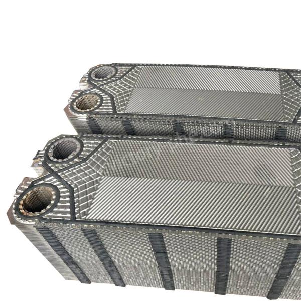 Quality Gasketed Tranter Heat Exchanger Plates Chevron Pattern Design for sale
