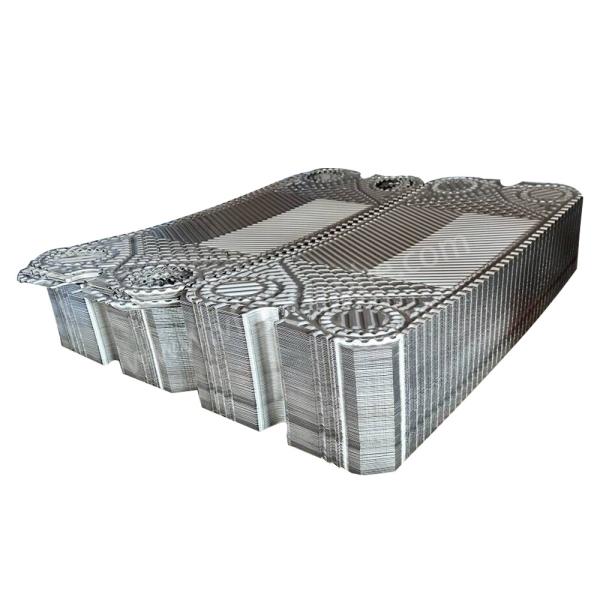 Quality Clean Alfalaval Heat Exchanger Plate Chevron Plate Pattern SGS for sale