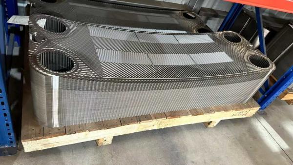 Quality Hastelloy GEA Heat Exchanger Plate 0.5mm / 0.6mm Thickness Size for sale