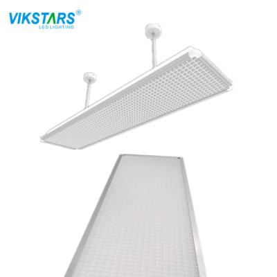 Chine Long Life 35000 Hrs Classroom Ceiling Lights Asymmetric Angle Anti Glare Fully Sealed à vendre