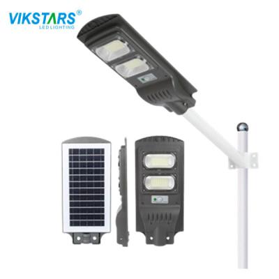 China 6V/ 8W 60W All In One LED Solar Street Light 120pcs Cement Pole for sale