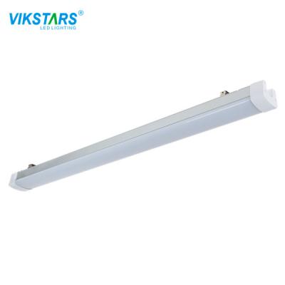 China IP65 Waterproof LED Linear Suspension Lighting 120lm/ W 6500K Subway Station for sale