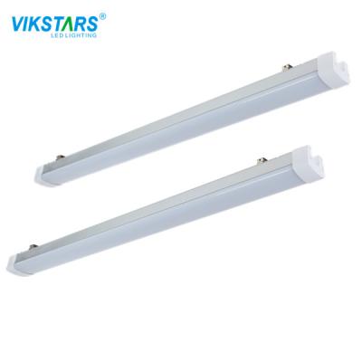 China Dustproof Tri Proof Suspended LED Linear Light 4000K 8640lm PC Reflector for sale